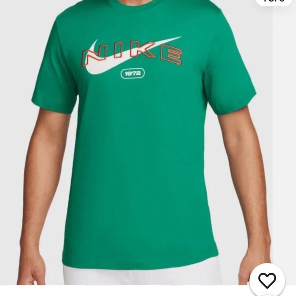 T-SHIRT NIKE FV5711 365 SPORTWEAR COTONE Green Size S